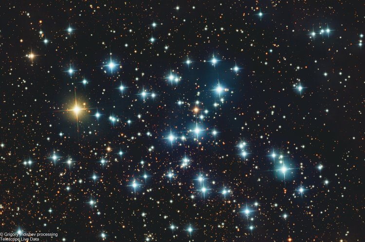 M6 Butterfly Open Star Cluster