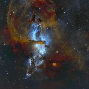NGC 3576 Statue of Liberty Nebula