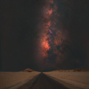 Milky Way And Road
