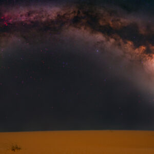 Milky Way And Sand